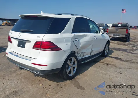 2017 Mercedes-Benz Gle 350 z USA, uszkodzony, nr VIN 4JGDA5JB0HA943082